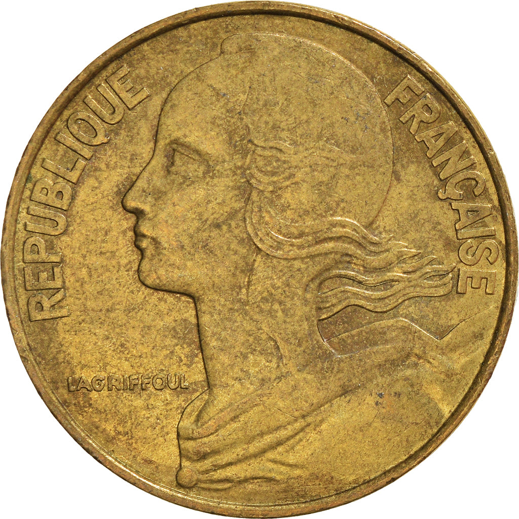 Münze, Frankreich, 20 Centimes, 1993