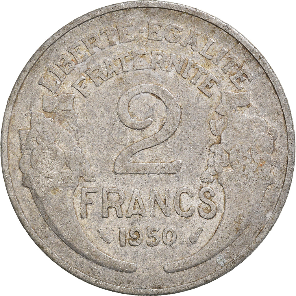 Coin, France, 2 Francs, 1950