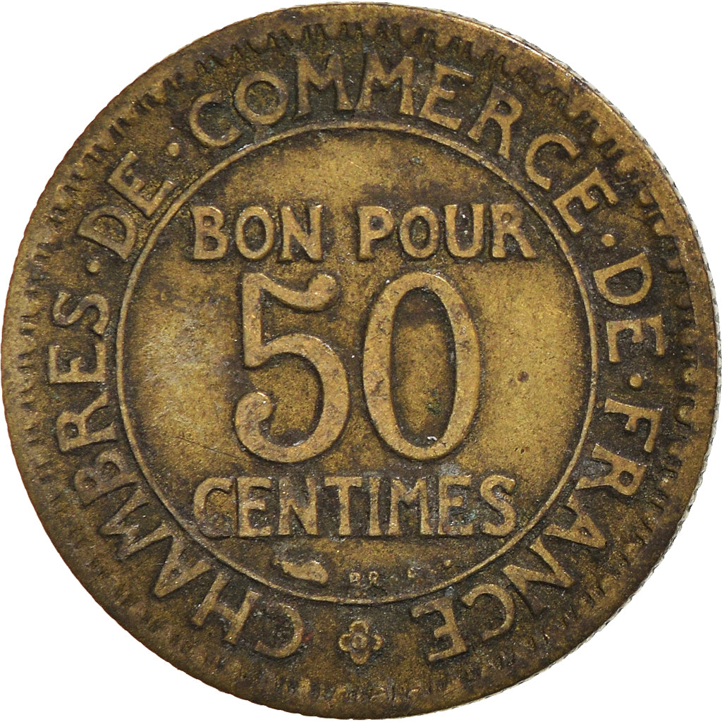 Moneta, Francia, 50 Centimes, 1923