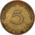 Munten, Federale Duitse Republiek, 5 Pfennig, 1950