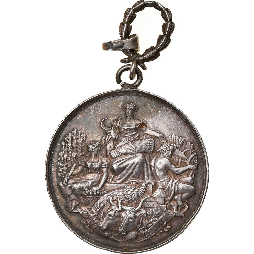 France, Médaille, Association Agricole de Saint-Amand, Cher, TTB+, Argent