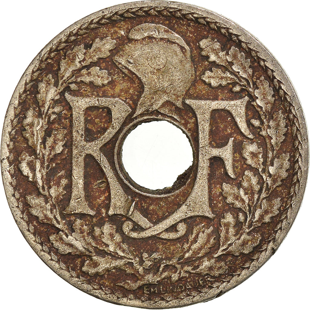 Coin, France, 10 Centimes, 1925