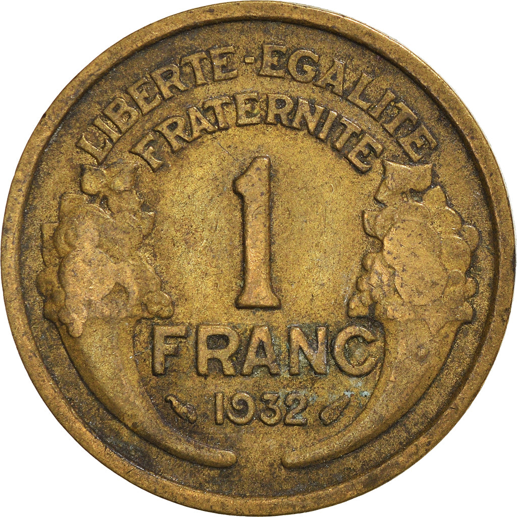 Moneta, Francja, Franc, 1932