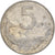 Münze, Italien, 5 Lire, 1954