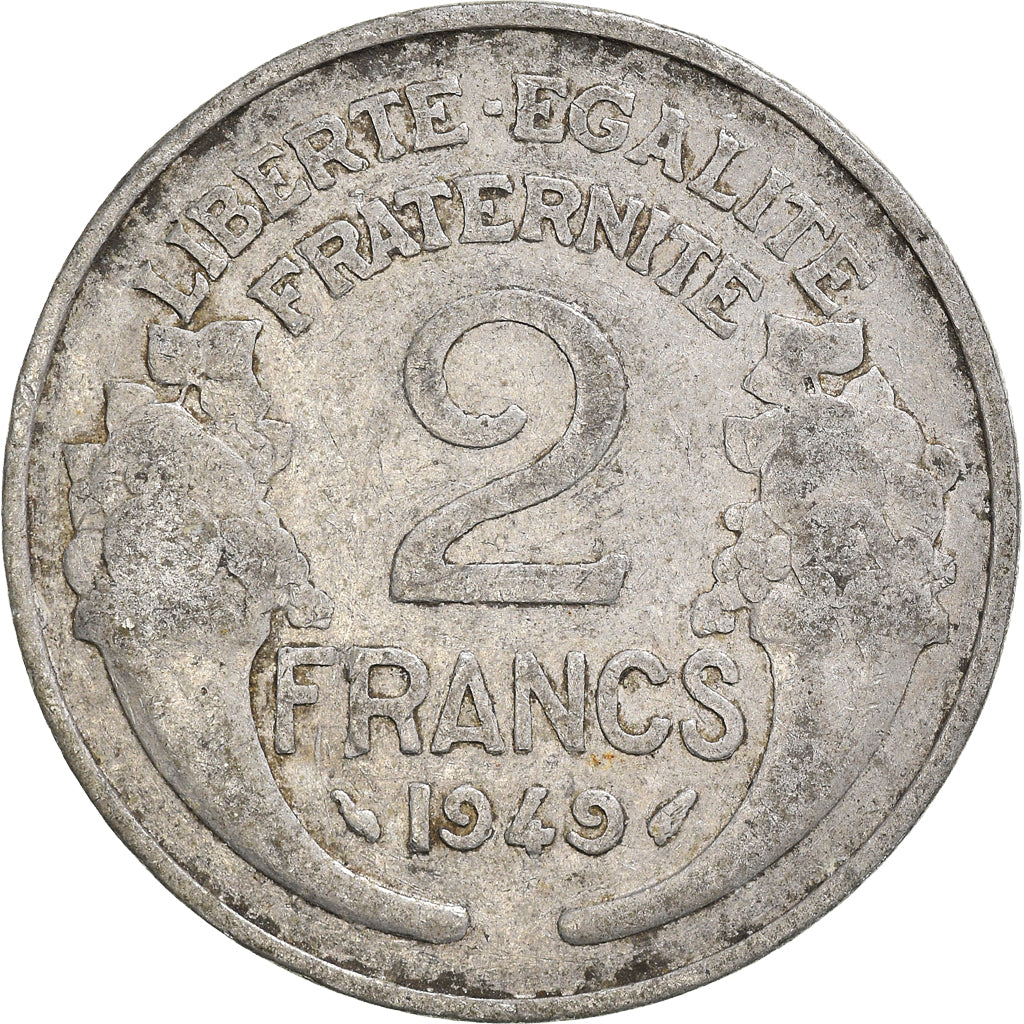 Coin, France, 2 Francs, 1949