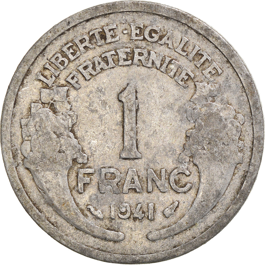 Moneta, Francja, Franc, 1941
