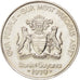 GUYANA, 25 Cents, 1979, Franklin Mint, KM #40, MS(63), Copper-Nickel, 21.5, 4.24
