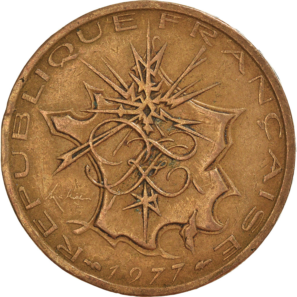 Moneta, Francia, 10 Francs, 1977
