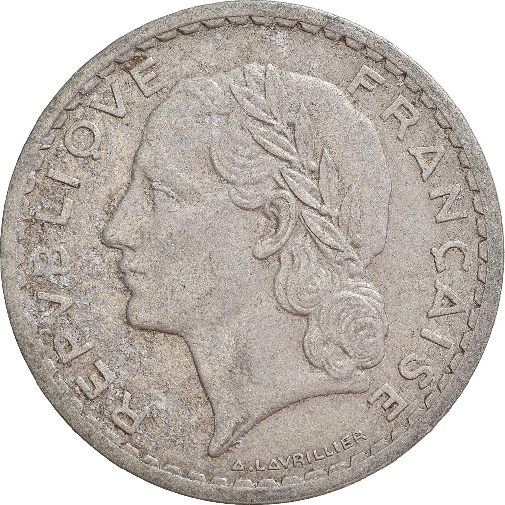 Coin, France, 5 Francs, 1950