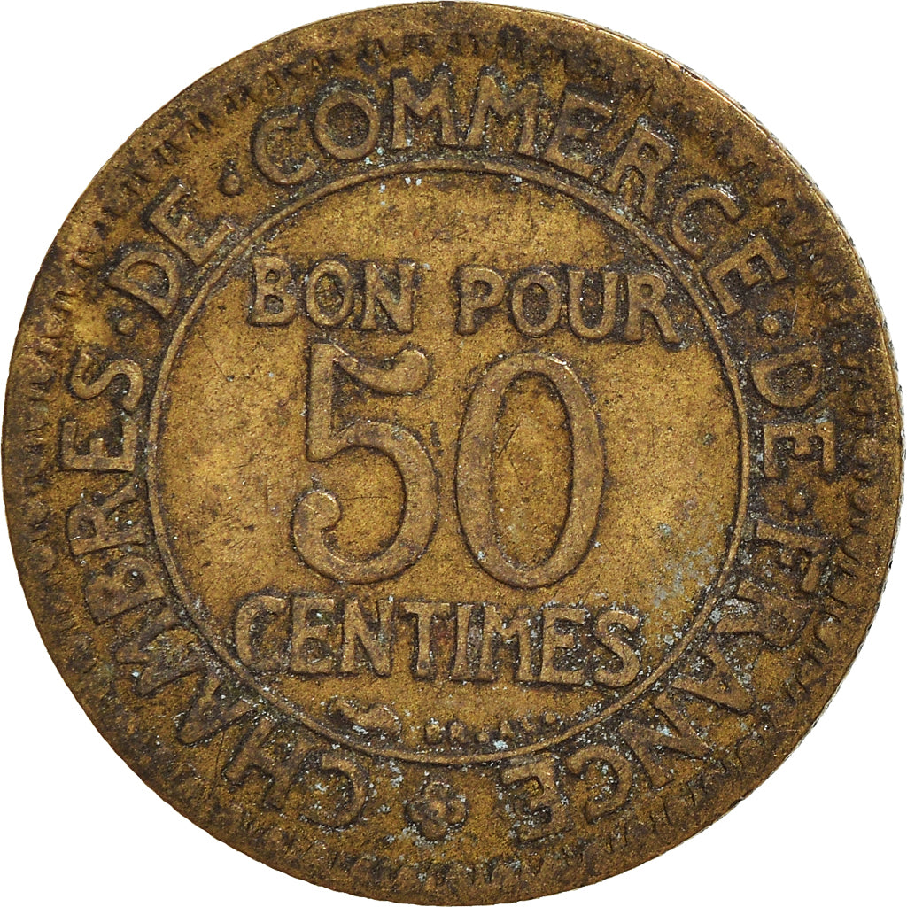 Moneda, Francia, 50 Centimes, 1923