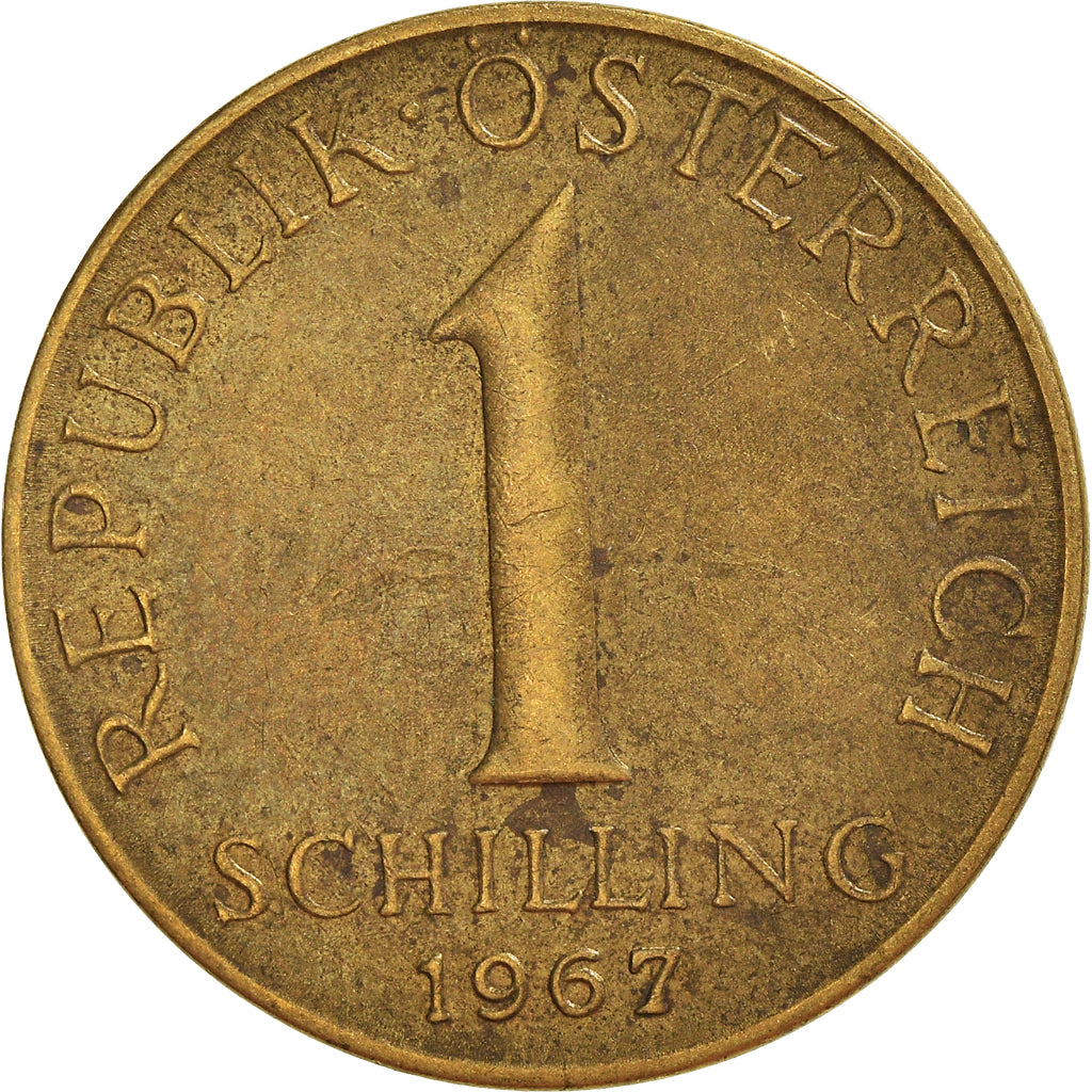 Moeda, Áustria, Schilling, 1967
