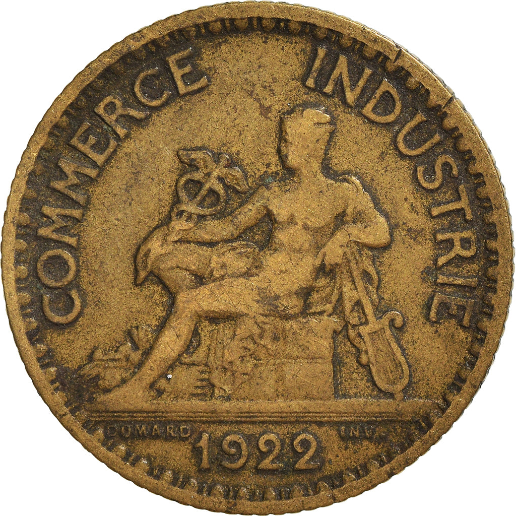 Moneta, Francja, Franc, 1922