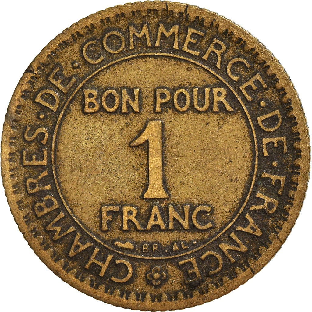 Moneta, Francja, Franc, 1922