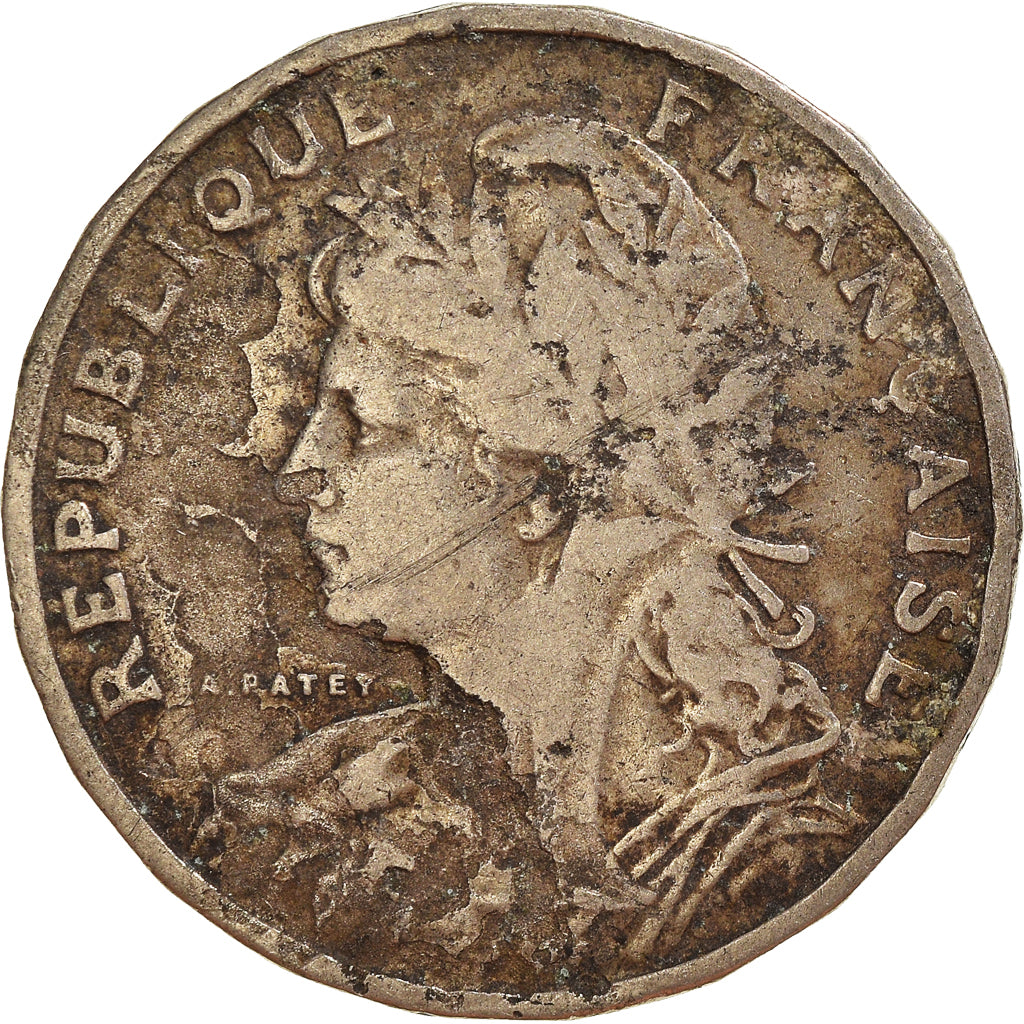 Moneta, Francia, 25 Centimes, 1904