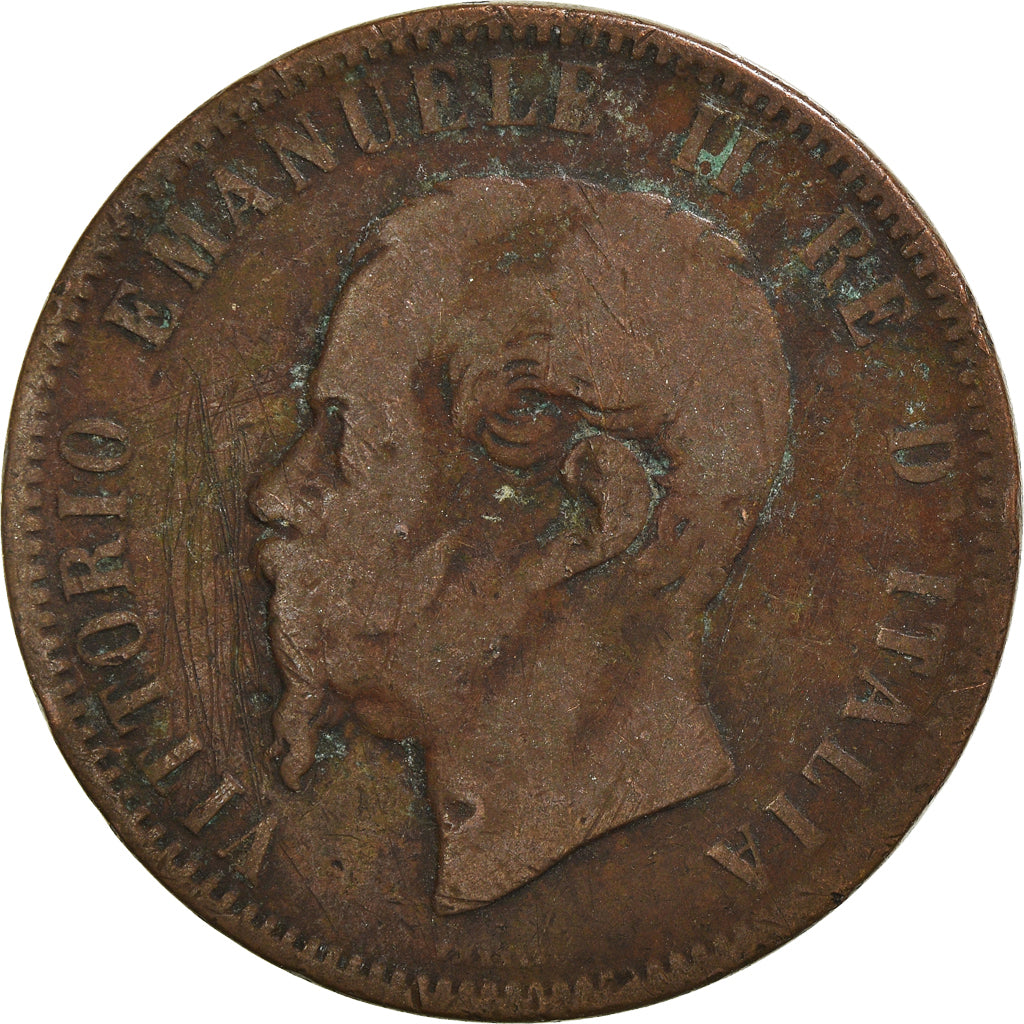 Coin, Italy, 10 Centesimi, 1866