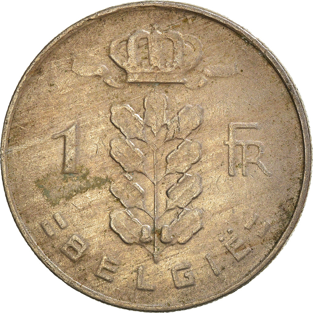Monnaie, Belgique, Franc, 1968
