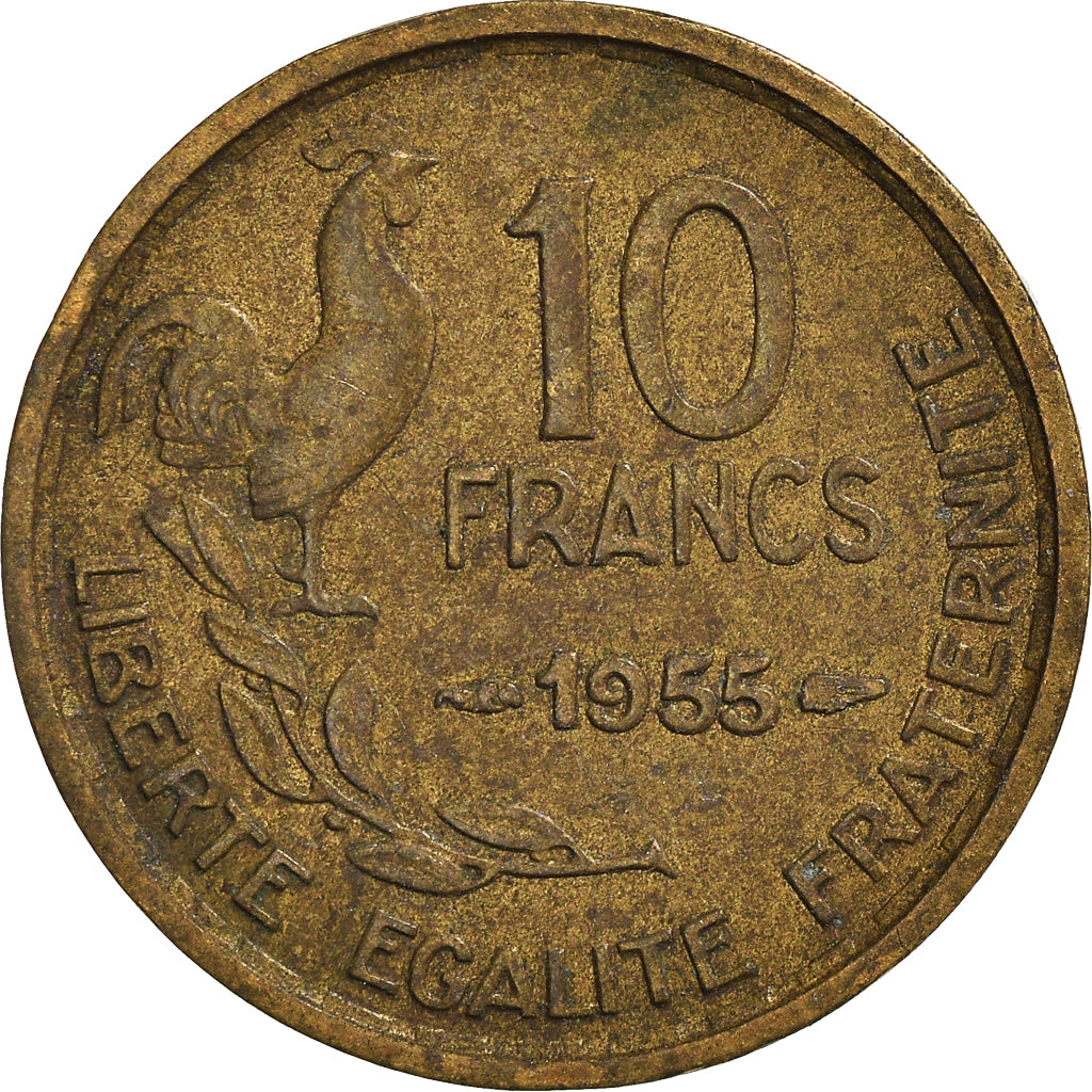 Münze, Frankreich, 10 Francs, 1955