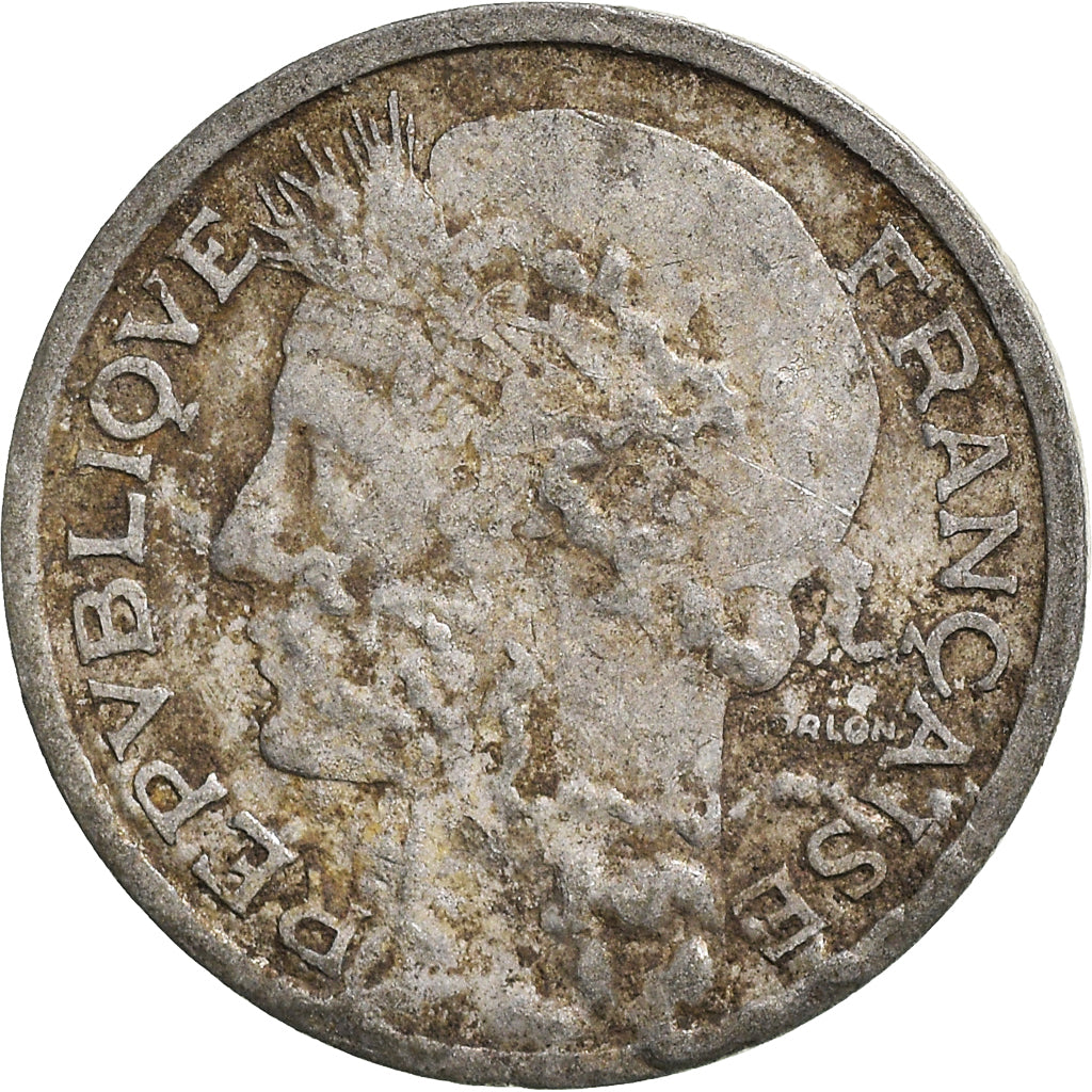 Münze, Frankreich, 50 Centimes, 1945