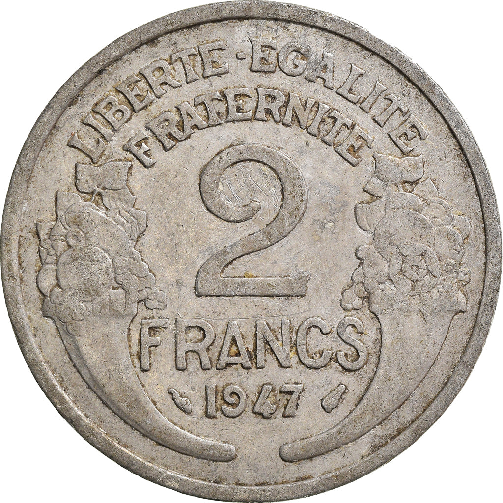 Coin, France, 2 Francs, 1947