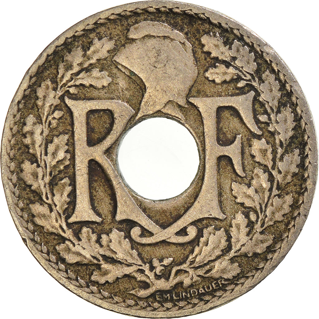 Coin, France, 10 Centimes, 1922