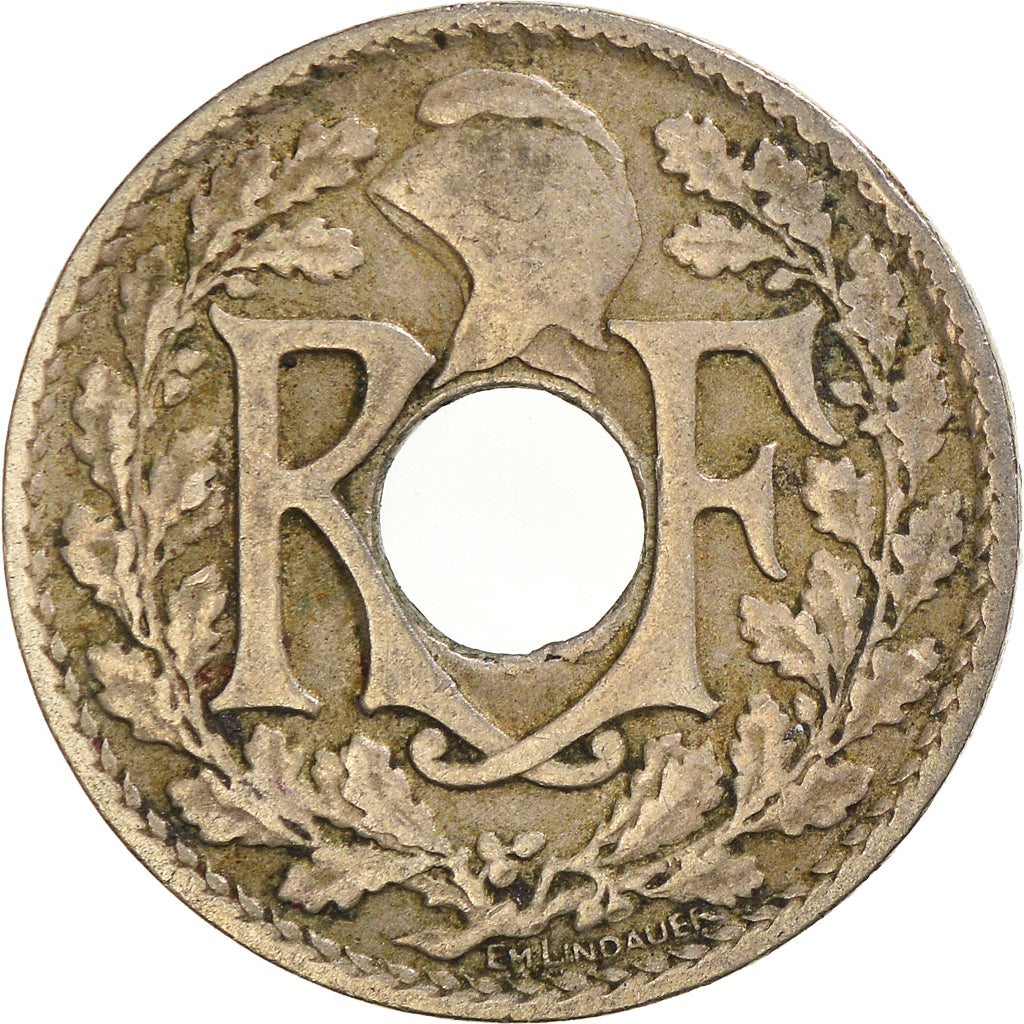 Coin, France, 10 Centimes, 1921