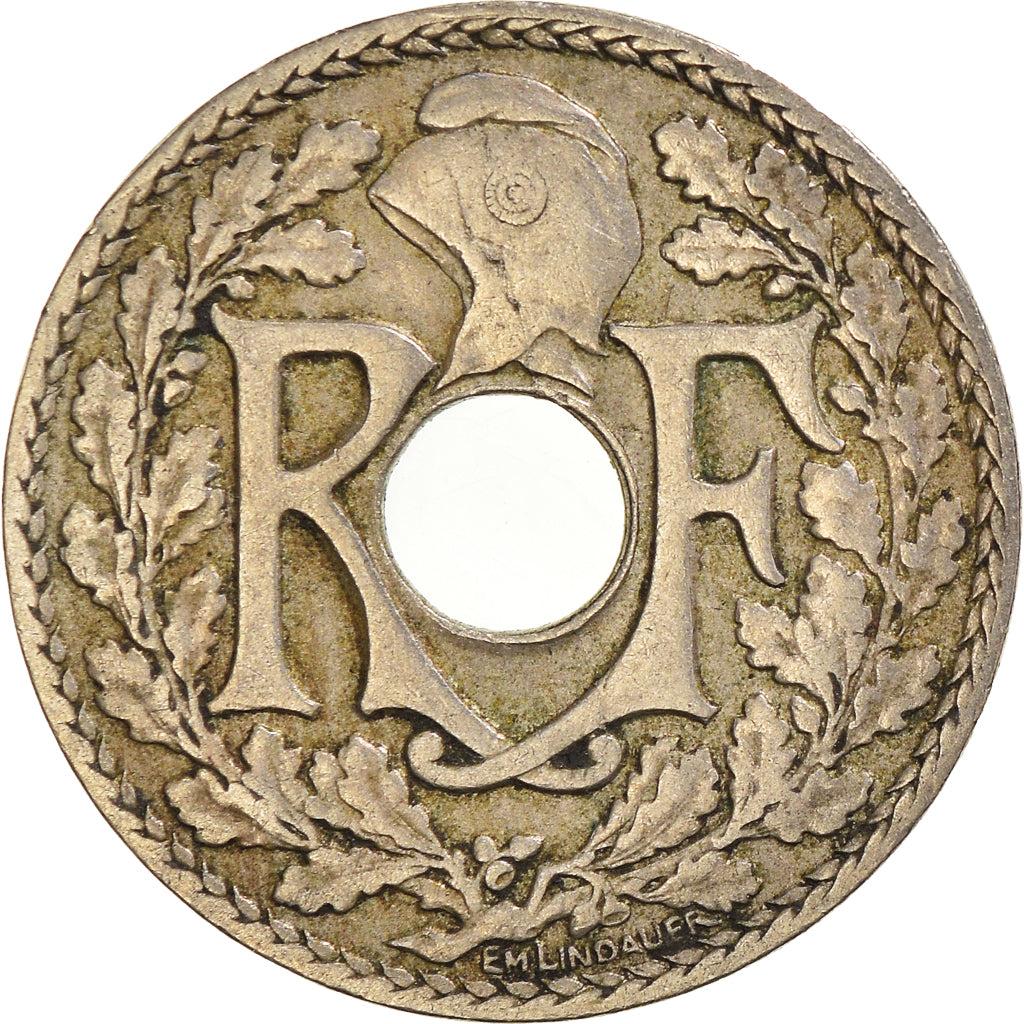 Moneda, Francia, 10 Centimes, 1924