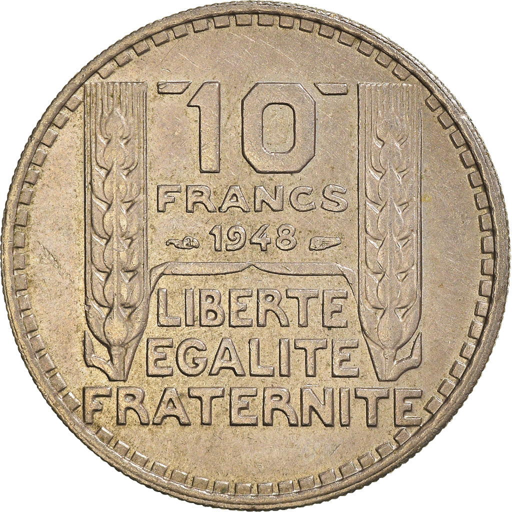 Münze, Frankreich, 10 Francs, 1948
