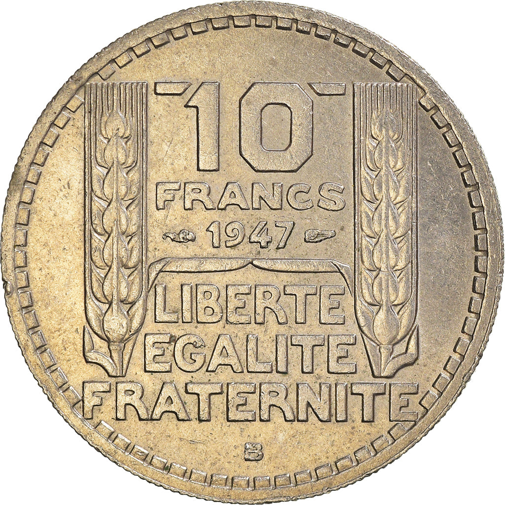 Moneta, Francia, 10 Francs, 1947