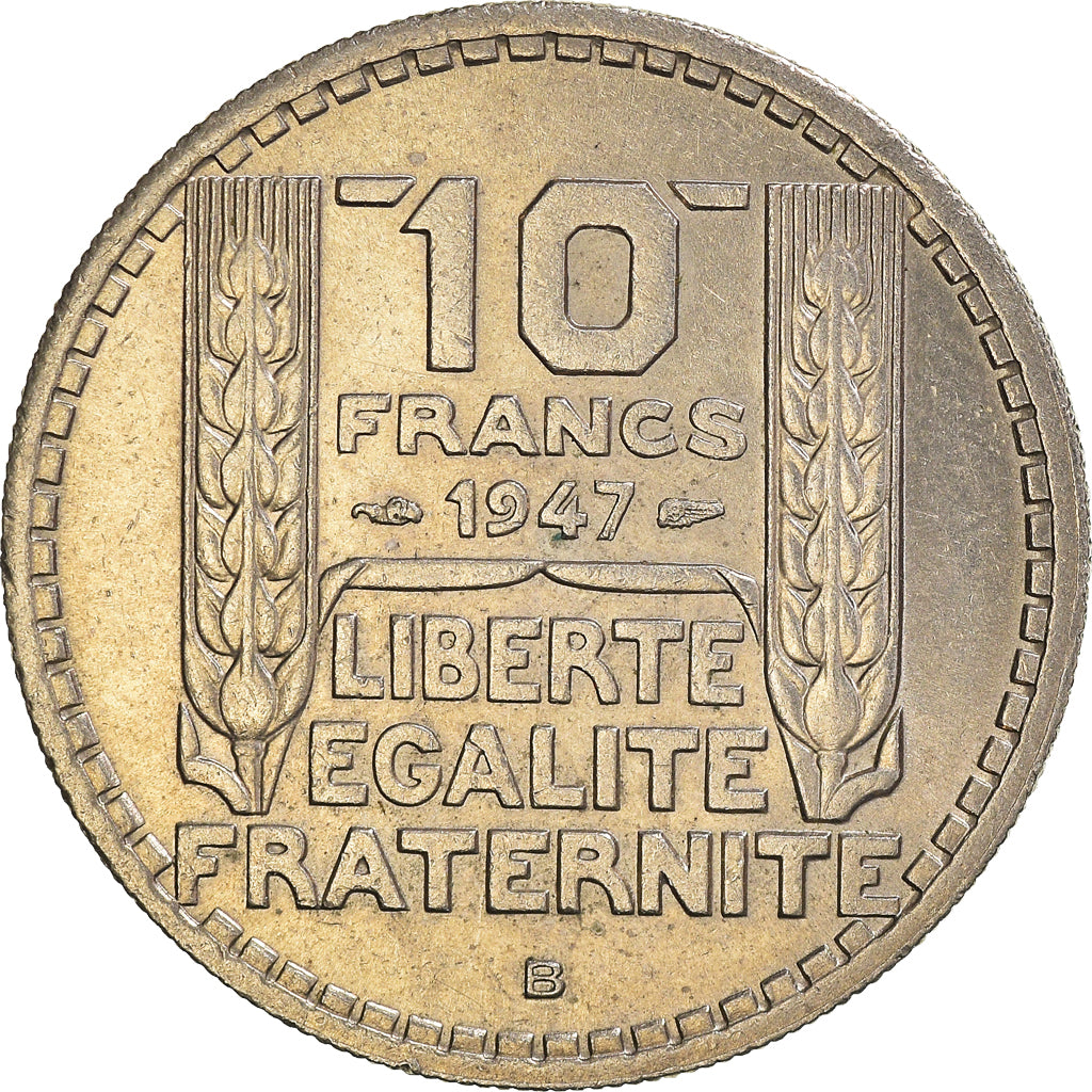 Moneta, Francia, 10 Francs, 1947