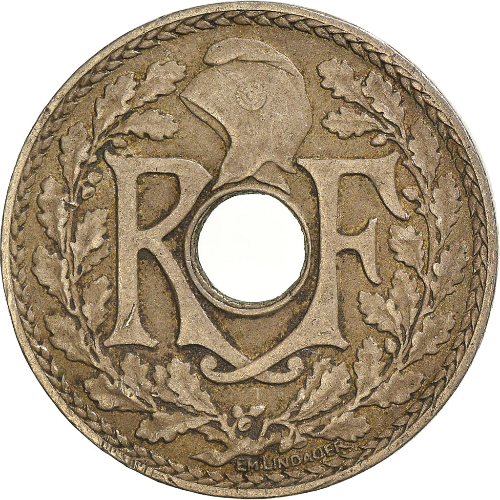 Moeda, França, 10 Centimes, 1929