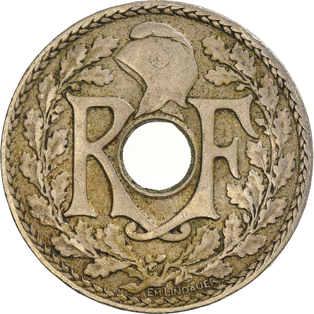 Coin, France, 10 Centimes, 1924