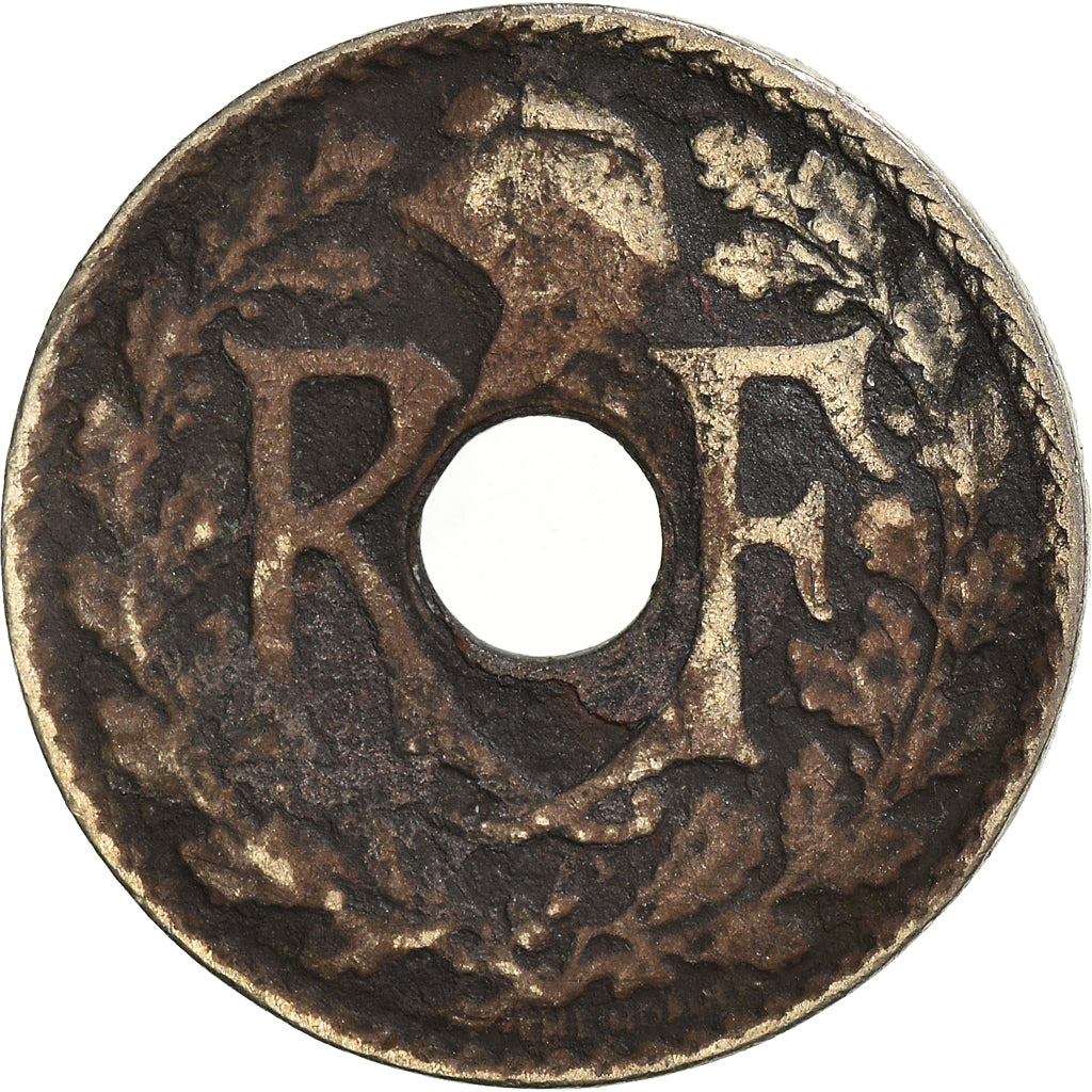 Coin, France, 10 Centimes, 1924