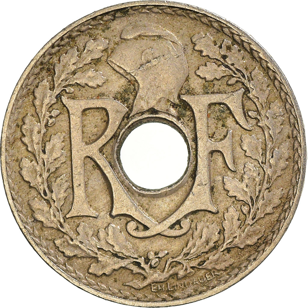 Moneta, Francia, 5 Centimes, 1935
