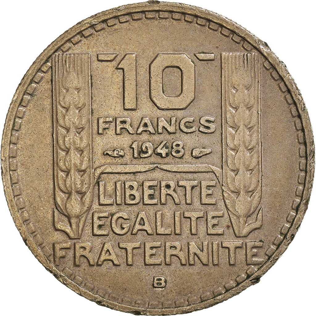 Moneta, Francia, 10 Francs, 1948