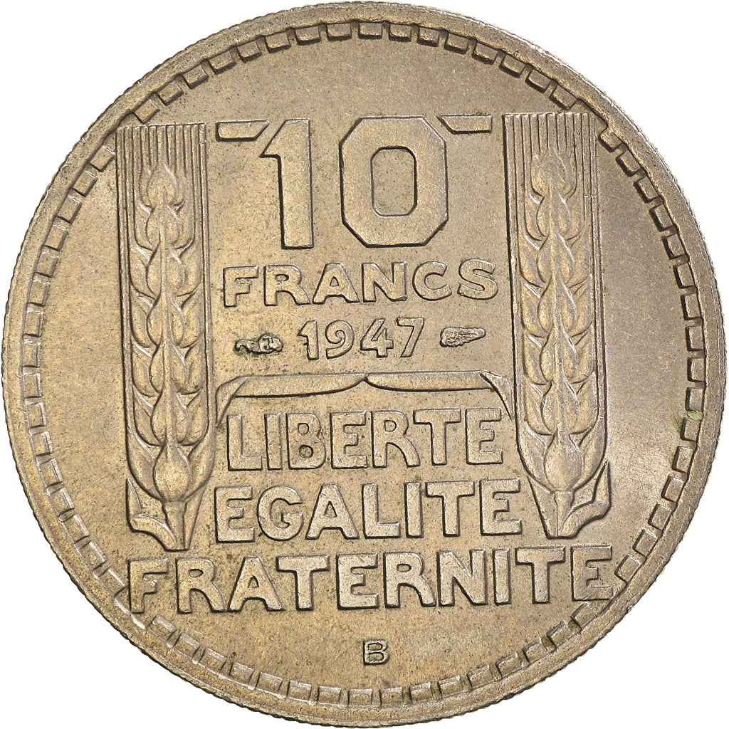 Münze, Frankreich, 10 Francs, 1947