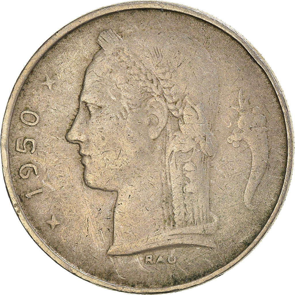 Moneta, Belgia, Franc, 1950