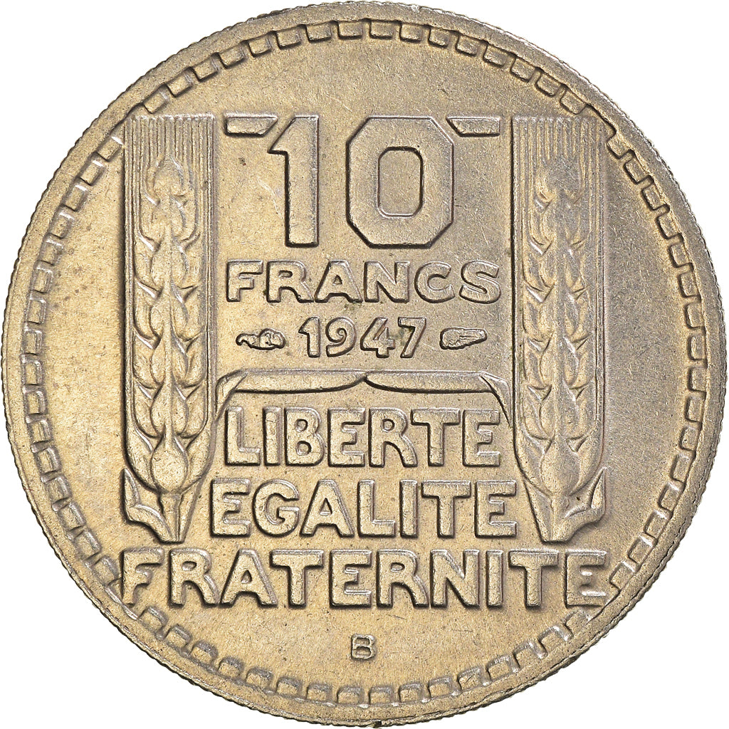 Münze, Frankreich, 10 Francs, 1947