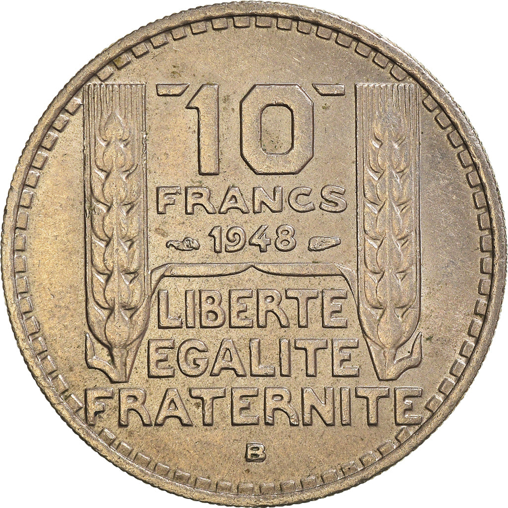 Münze, Frankreich, 10 Francs, 1948