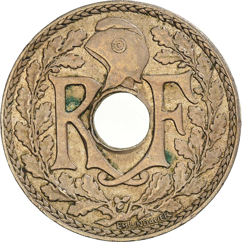 Munten, Frankrijk, 10 Centimes, 1937