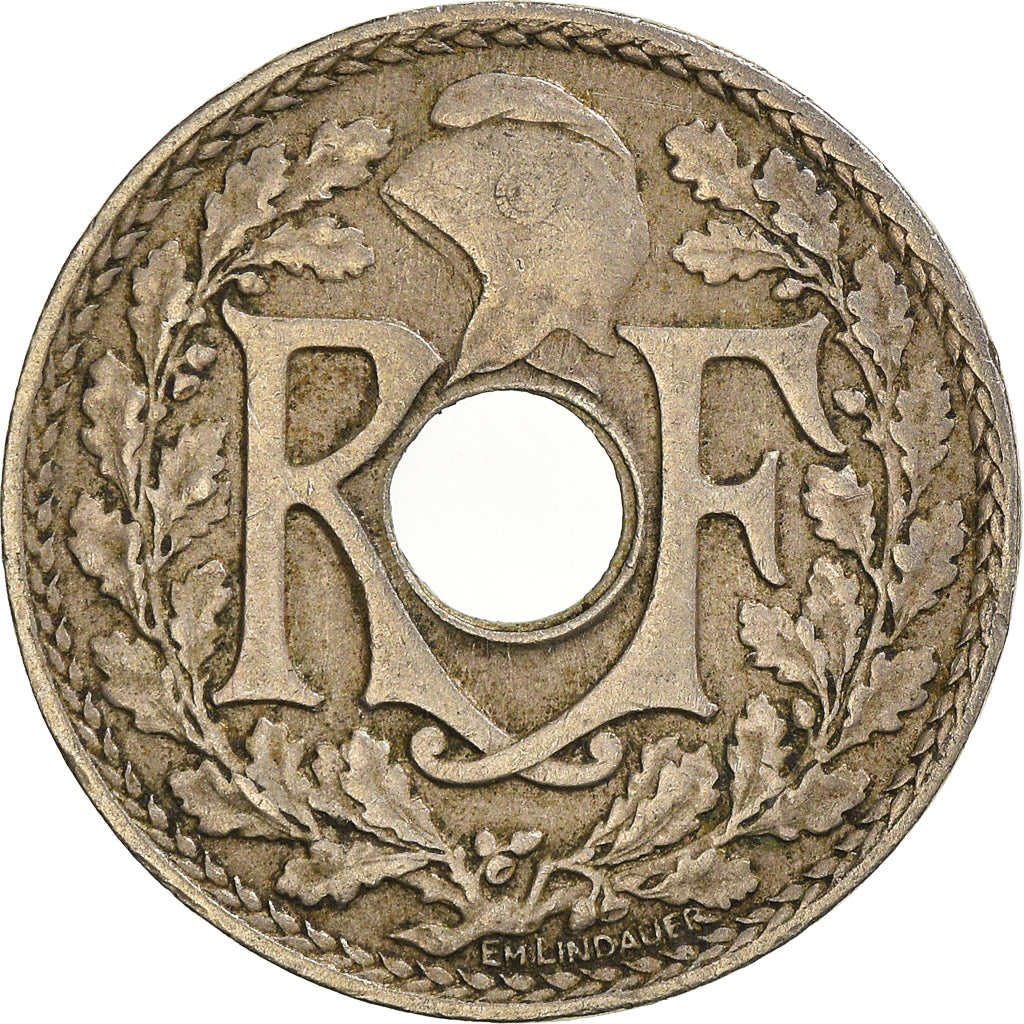 Moneda, Francia, 10 Centimes, 1923