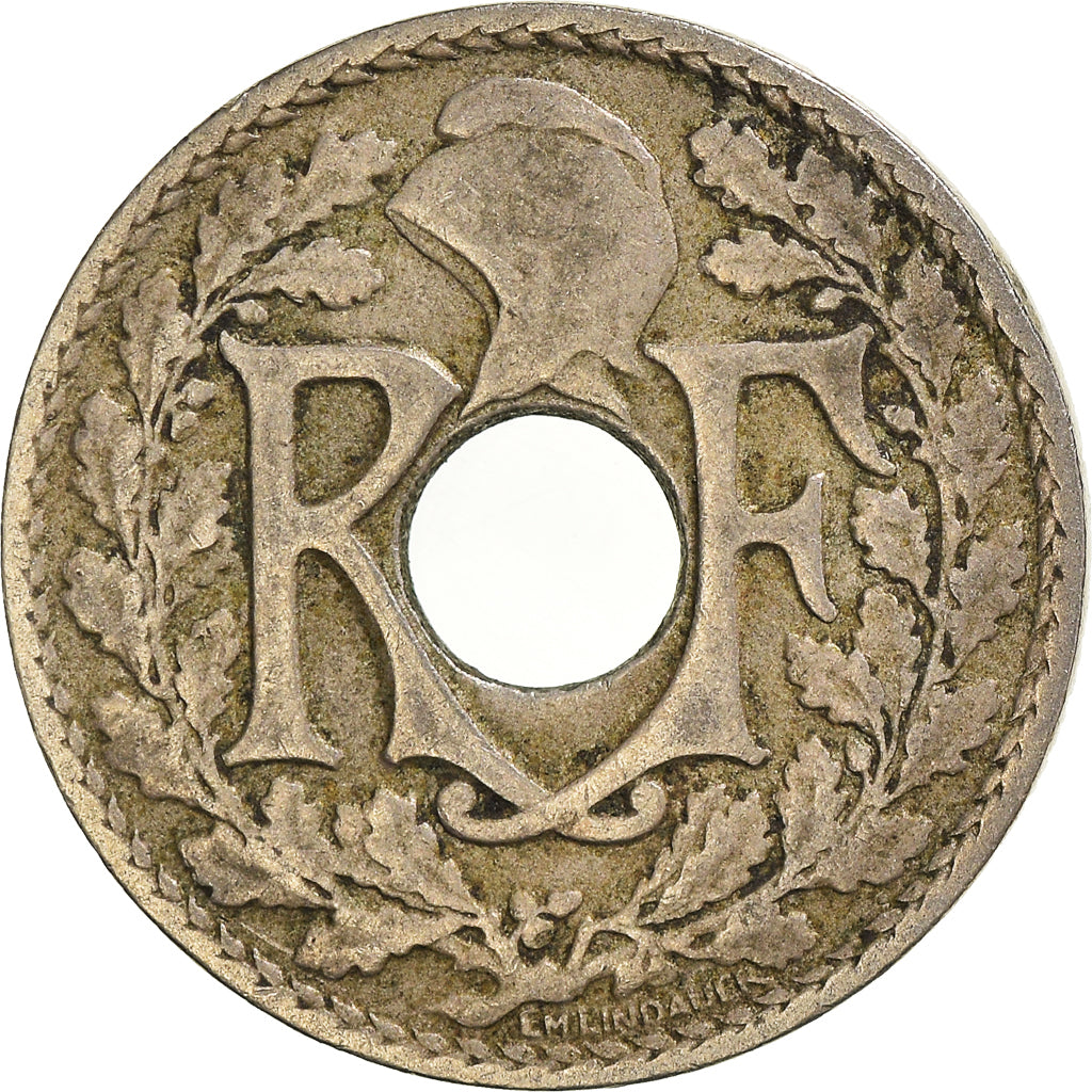 Munten, Frankrijk, 10 Centimes, 1920