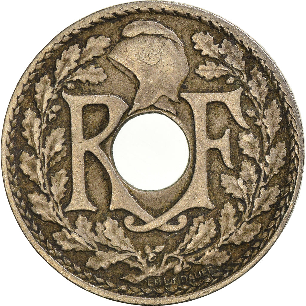 Moneda, Francia, 10 Centimes, 1924