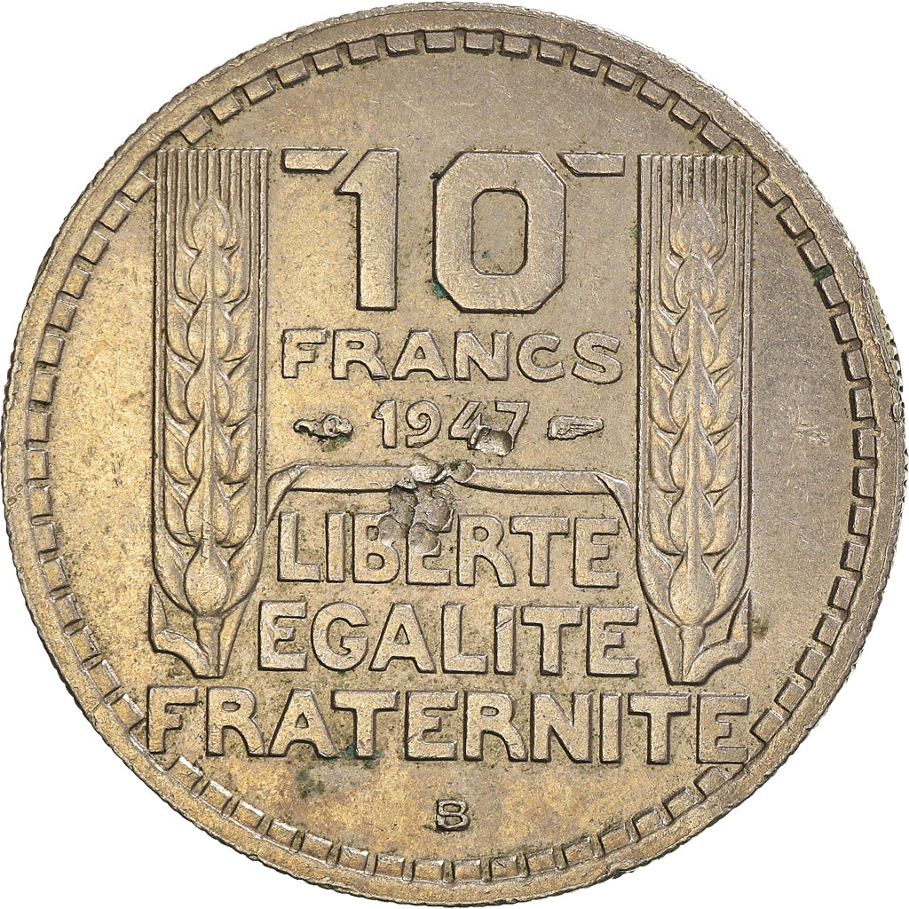 Münze, Frankreich, 10 Francs, 1947