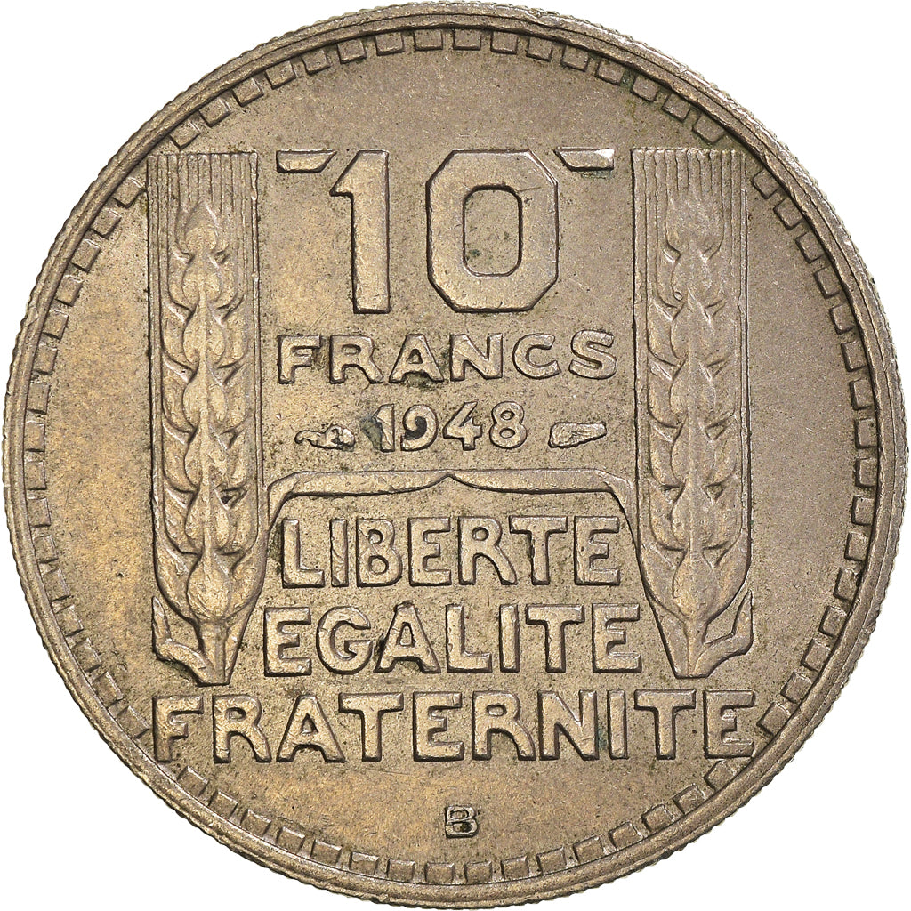 Münze, Frankreich, 10 Francs, 1948