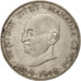 INDIA-REPUBLIC, 50 Paise, 1969, KM #59, EF(40-45), Nickel, 24, 4.88