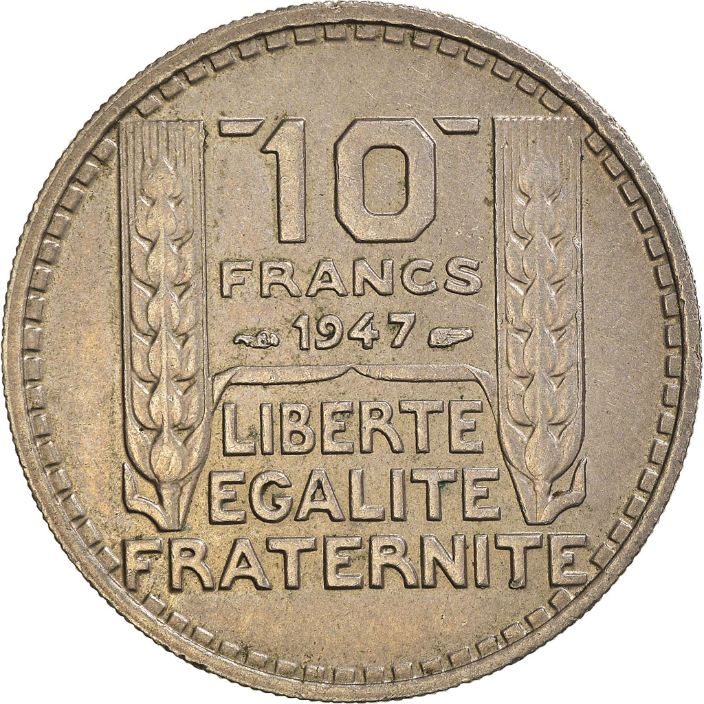 Münze, Frankreich, 10 Francs, 1947