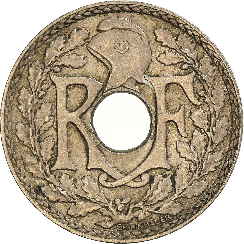 Moeda, França, 10 Centimes, 1936