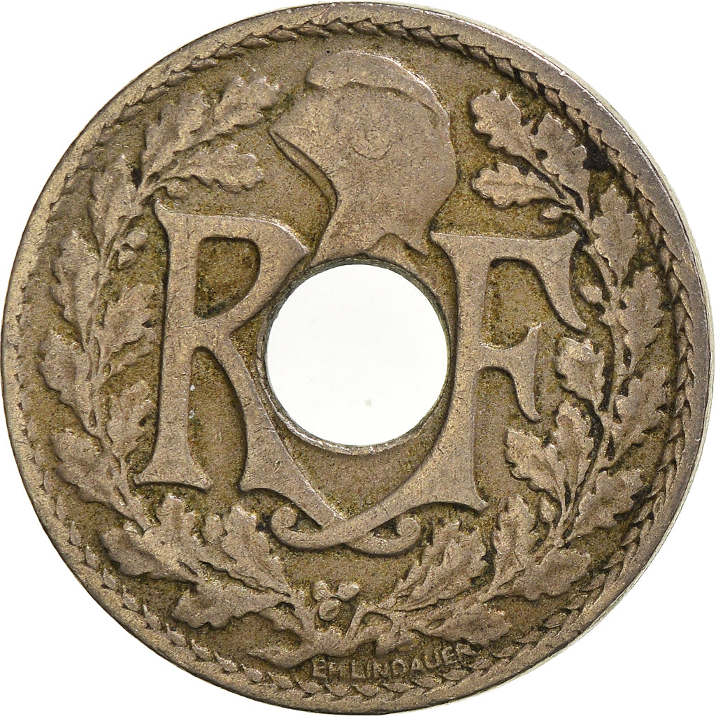 Moneta, Francia, 10 Centimes, 1919