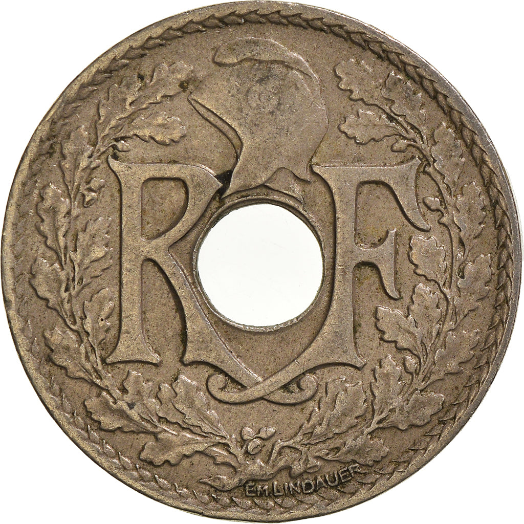Moeda, França, 25 Centimes, 1924