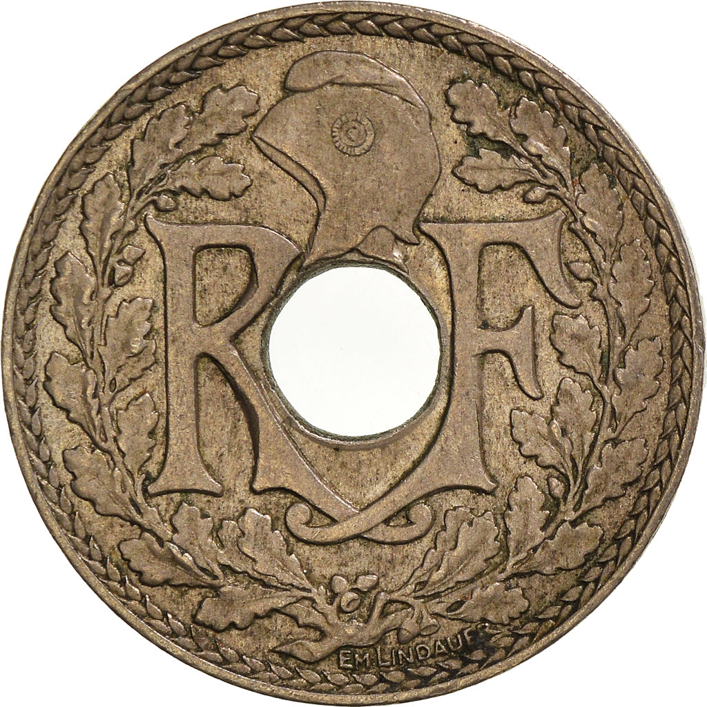 Moeda, França, 10 Centimes, 1936